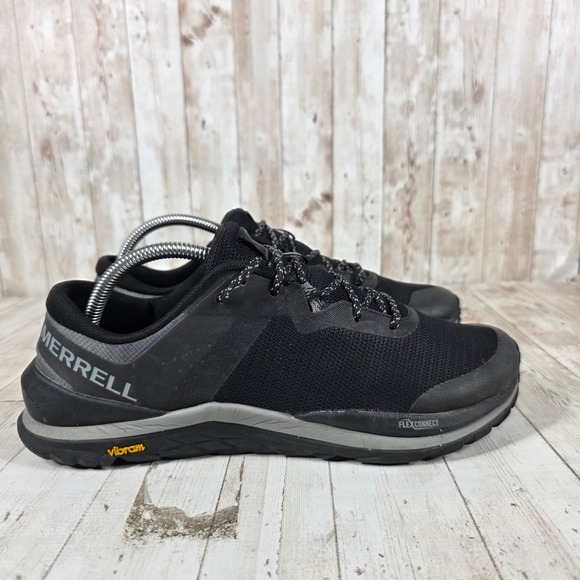 Merrell Other - Merrell MTL Skyfire Mens Black Grey Trail Running Shoes J066359 Vibram Size 9.5
